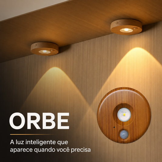 Orbe - Seu ponto de luz com sensor de movimento