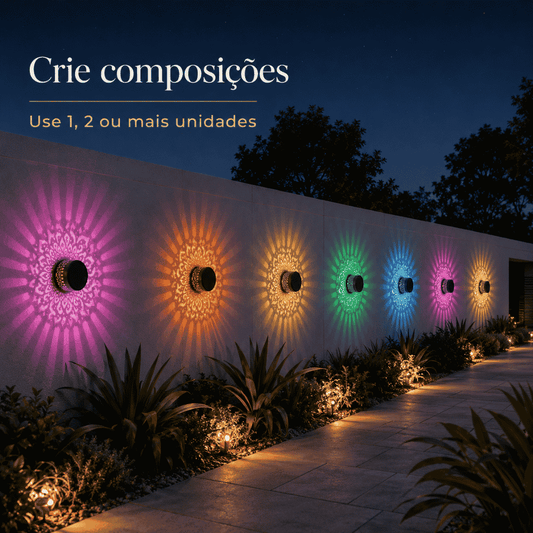 Mandala - O espetáculo de luz na sua parede